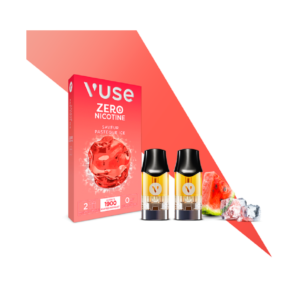 Recharges ePod Pastèque Ice - 2 capsules VUSE